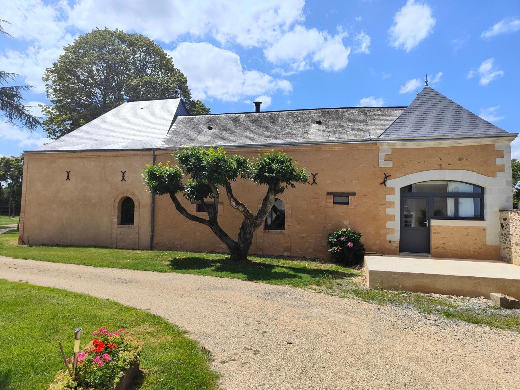 Bed and Breakfast Le Bas Chitray Ménil Exterior foto